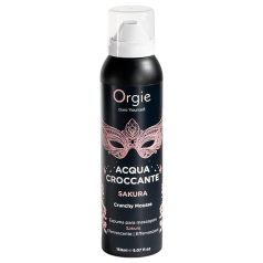   Orgie Acqua Croccante - масажна пяна - цвят на череша (150ml)