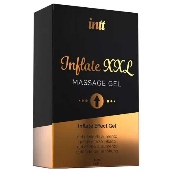 intt Inflate XXL - масажен гел за уголемяване на пениса (15 ml)