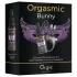 Orgie Orgasmic Bunny - вибриращ пенис ринг комплект - черен