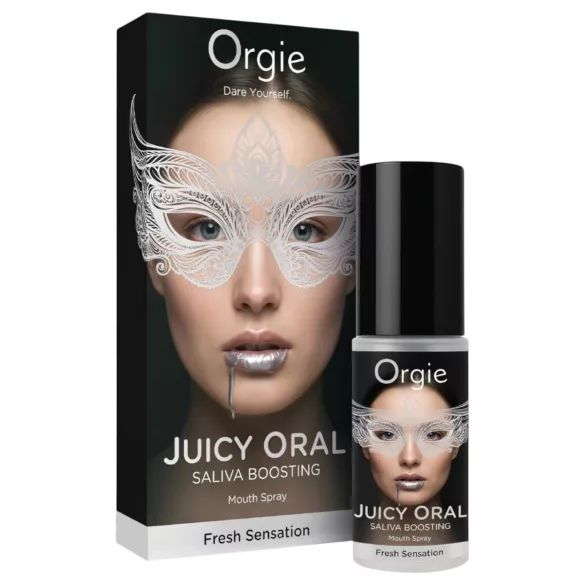 Orgie Juicy Oral - спрей за подсилване на изживяването при целувки и орален секс (15 мл)