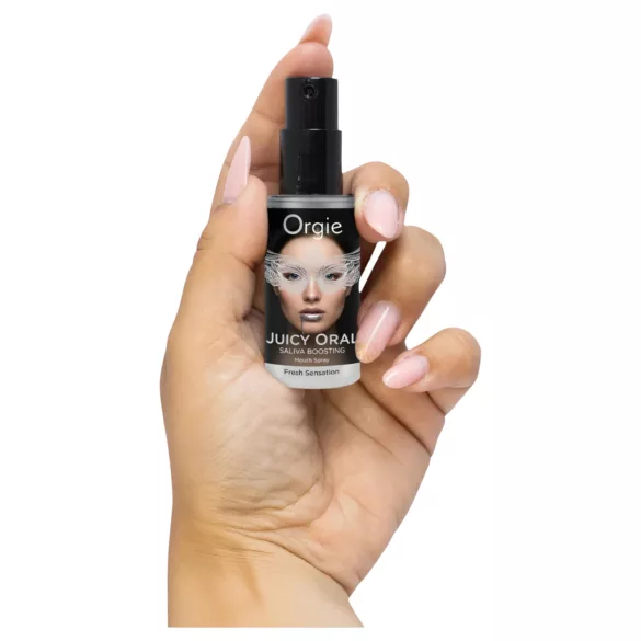 Orgie Juicy Oral - спрей за подсилване на изживяването при целувки и орален секс (15 мл)