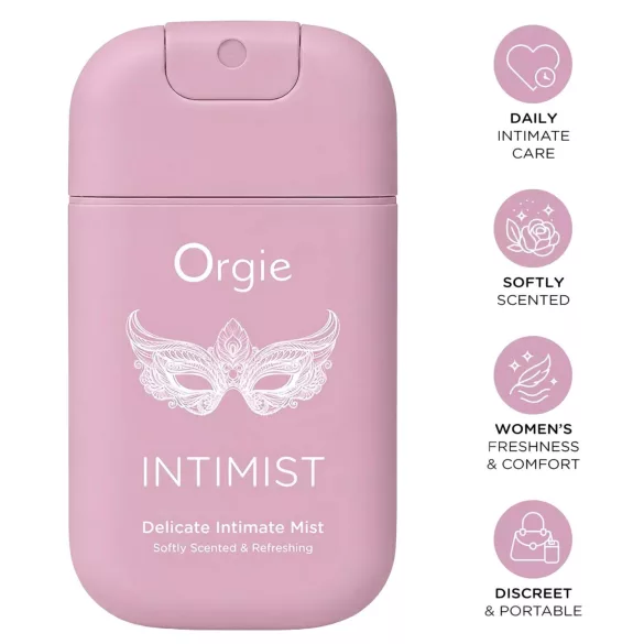 Orgie Intimist - нежен освежаващ интимен спрей за жени (30 мл)