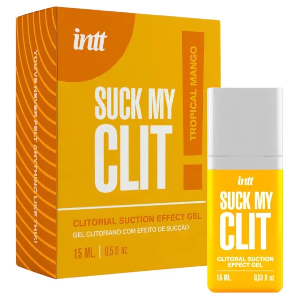 Intt Suck My Clit - гел за стимулация на клитора за жени - манго (15 ml)
