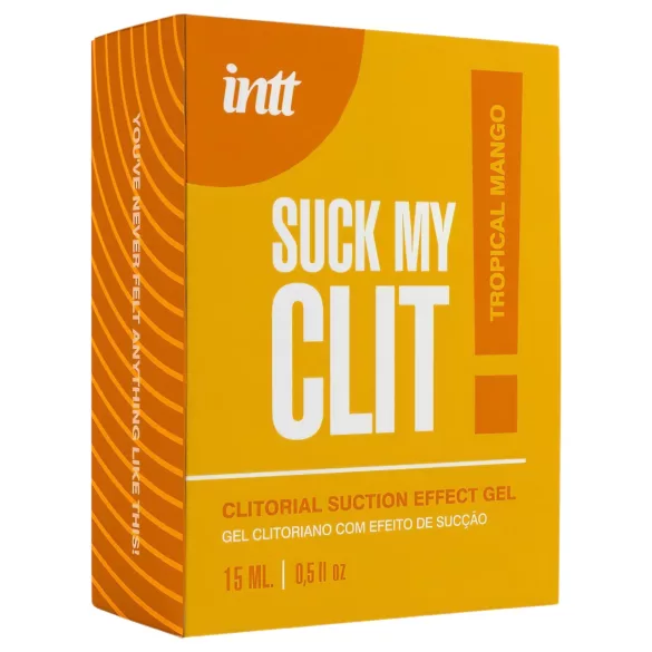 Intt Suck My Clit - гел за стимулация на клитора за жени - манго (15 ml)