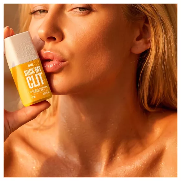 Intt Suck My Clit - гел за стимулация на клитора за жени - манго (15 ml)