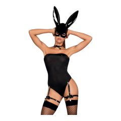   Obsessive OB7008 Sexy Bunny - костюм на зайче (черен)