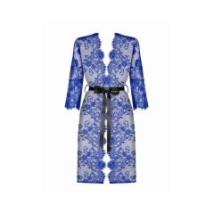   Obsessive Cobaltess - дантелено кимоно (синьо)
