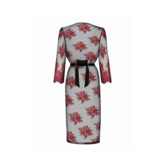   Obsessive Redessia - дантелено кимоно (червено-черно)