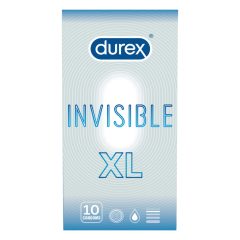   Durex Invisible XL - изключително голям презерватив (10бр.)