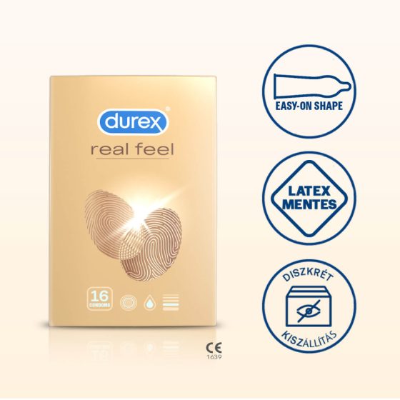 Durex Real Feel - презерватив без латекс (16 бр.)