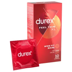   Durex Feel Thin XL - презервативи тънки - естествено усещане - 10 броя