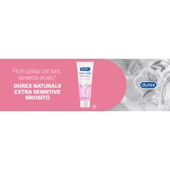   Durex Naturals - Изключително чувствителен лубрикант (100 мл)