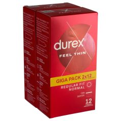   Durex Feel Thin - истинско усещане презервативи (2x12бр)