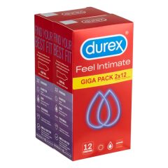   Durex Feel Intimate - тънкостенни презервативи (2x12бр.)