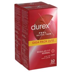   Durex Feel Ultra Thin - супер тънък презерватив (2x10 бр.)