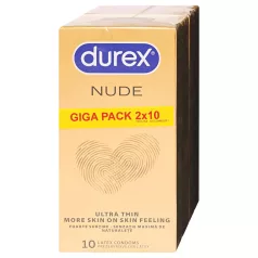  Durex Nude - ултра тънки презервативи (2x10 бр.)