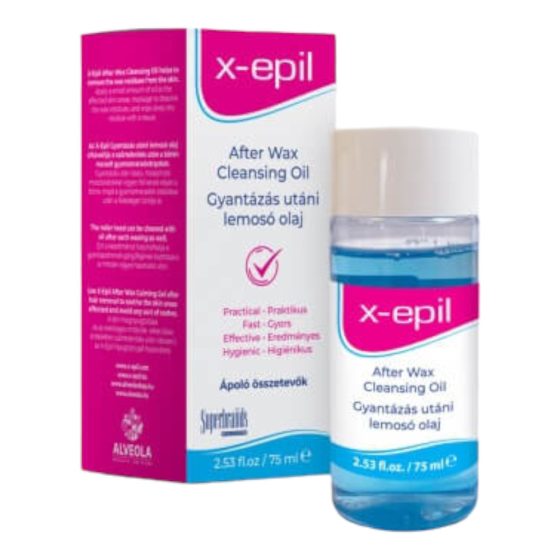 X-Epil - почистващо олио след восъколеене (75 мл)