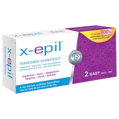   X-Epil - бърз тест за бременност (2 бр)