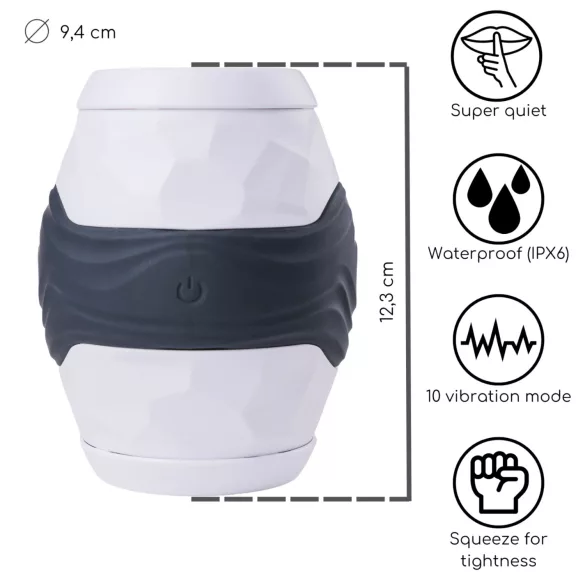 Desirel Grip Master - мастурбатор стиснат захват - сив