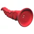 Monster Fuck - вибратор с вендуза и октоподни ръце с дистанционно - червен