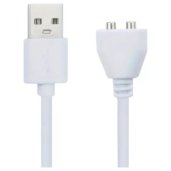 Pleasure Charge Wilson - магнитен USB заряден кабел (бял)