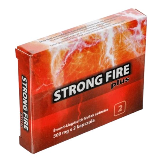 Strong Fire Plus - хранителна добавка капсули за мъже (2бр.)