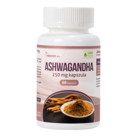 Netamin Ashwagandha 250mg - хранителна добавка капсули (60бр.)