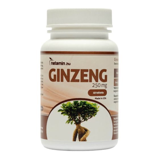 Netamin Ginzeng Super 250mg - хранителна добавка капсули (120бр.)