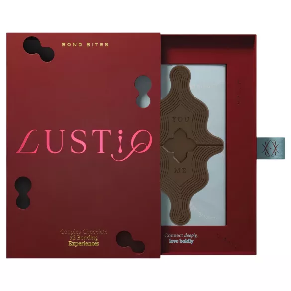 Lustiq Bond Bites - шоколад за възбуда - 2 броя