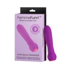   FemmeFunn Ultra Bullet - висококачествен вибратор с пръчка (лилав)