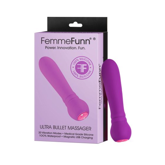 FemmeFunn Ultra Bullet - висококачествен вибратор с пръчка (лилав)