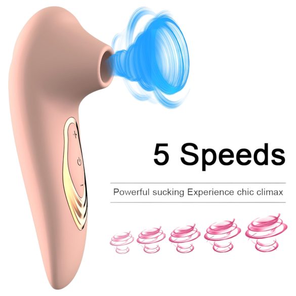 AlvUp - вибратор за клитор с въздушни вълни - розов