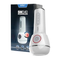  LETEN SM340 - мъжки мастурбатор с вибрация и вакуум, презареждащ се