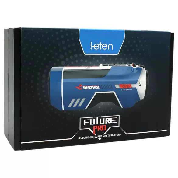 Leten SM Future Pro - мрежест тласкащ, стягащ и затоплящ мастурбатор (син)