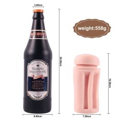   Lonely - реалистичен изкуствен пунш в бутилка от бира (естествено черен)