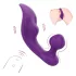 Sex HD Chomper - вибратор за клитор и анал - водоустойчив - лилав