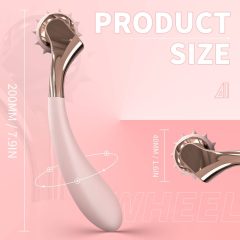   Sex HD - Акумулаторни, водоустойчиви вибратори и махало (розови)