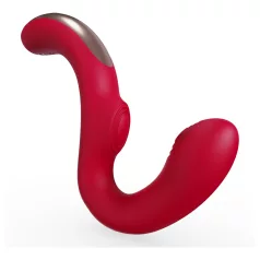   SEX HD Genie - вибратор за G-точка и клитор - червен