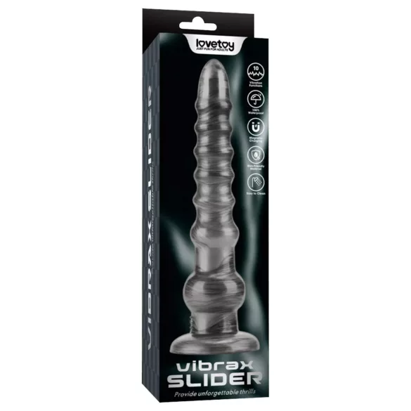 Lovetoy King Sized - гигантски вибратор - 32 см - сив