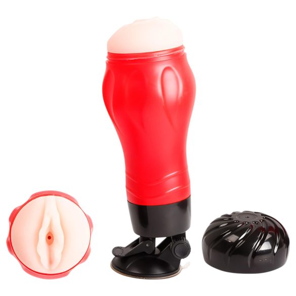 Crazy Bull - реалистичен мастурбатор - натурален цвят