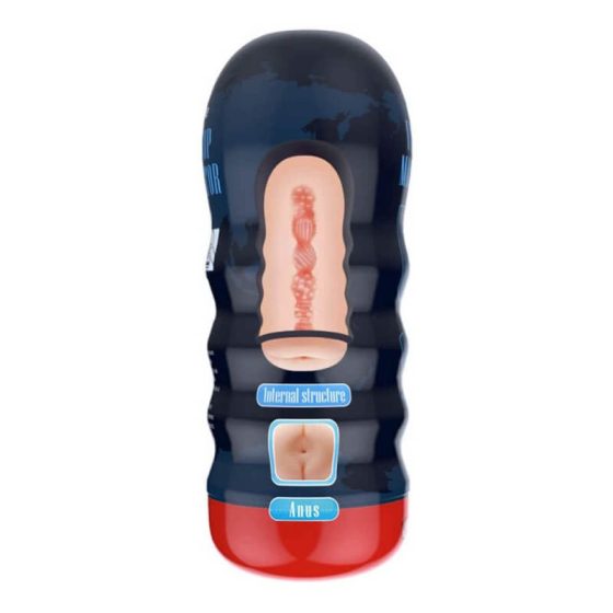 Pretty Love Vacuum Cup - реалистичен фалшив мастурбатор за путка (естествен)