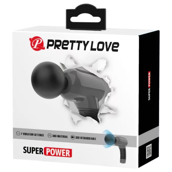 Pretty Love Magic Gun - масажен пистолет - черен