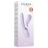 Svakom DuoGlow - вибратор за G-точка и клитор с управление чрез приложение (лилав)