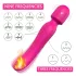 Sex HD Iris - вибратор масажор с отопление и 2 мотора - розов