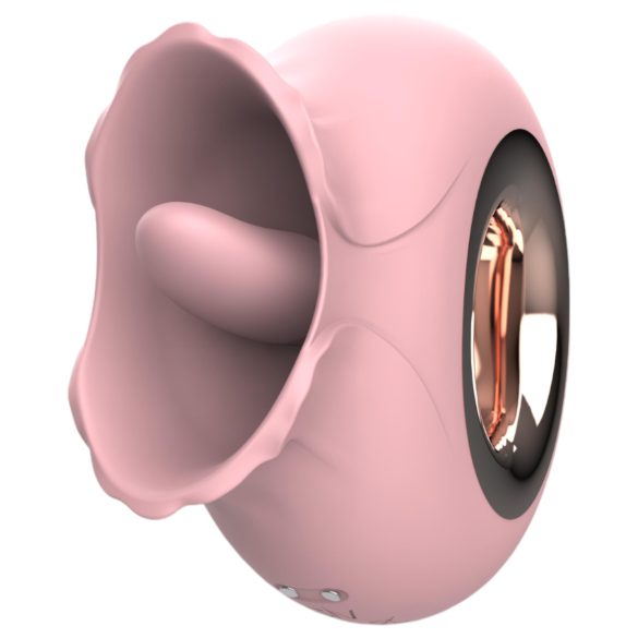 Sex HD French Kiss - вибриращ лизинг за жени - силикон, розов