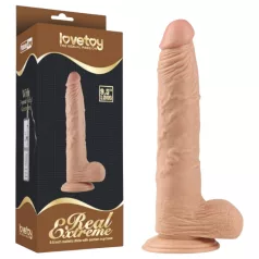   Lovetoy Real Extreme - дилдо с вендуза - 24 см