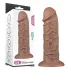 Lovetoy Chubby - реалистично дилдо с вендуза - 25 см - телесен цвят