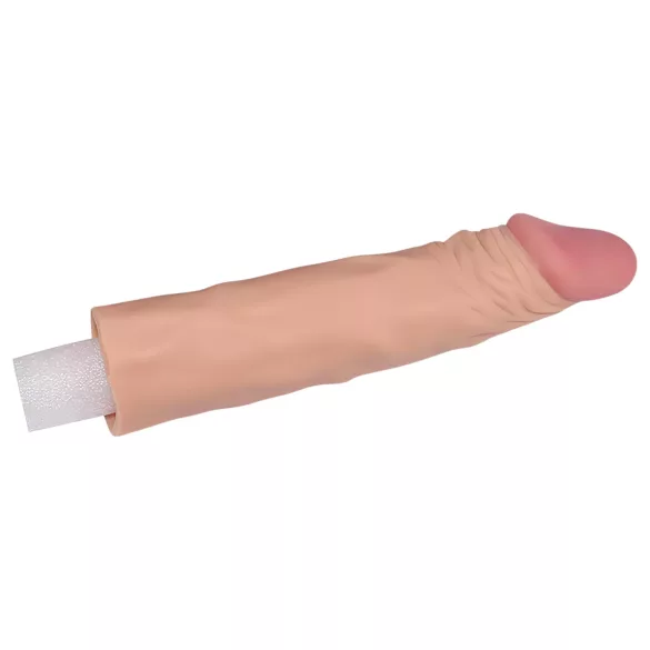 Lovetoy Pleasure X-tender - удължител за пенис - 19 см - телесен цвят