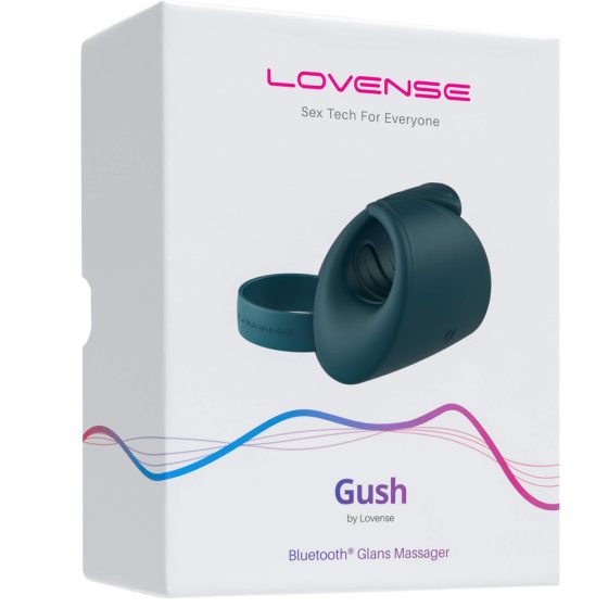 LOVENSE Gush - интелигентен пенис вибратор (сив)