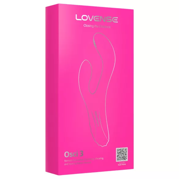 LOVENSE Osci 3 - вибратор с клиторно рамо (розов)